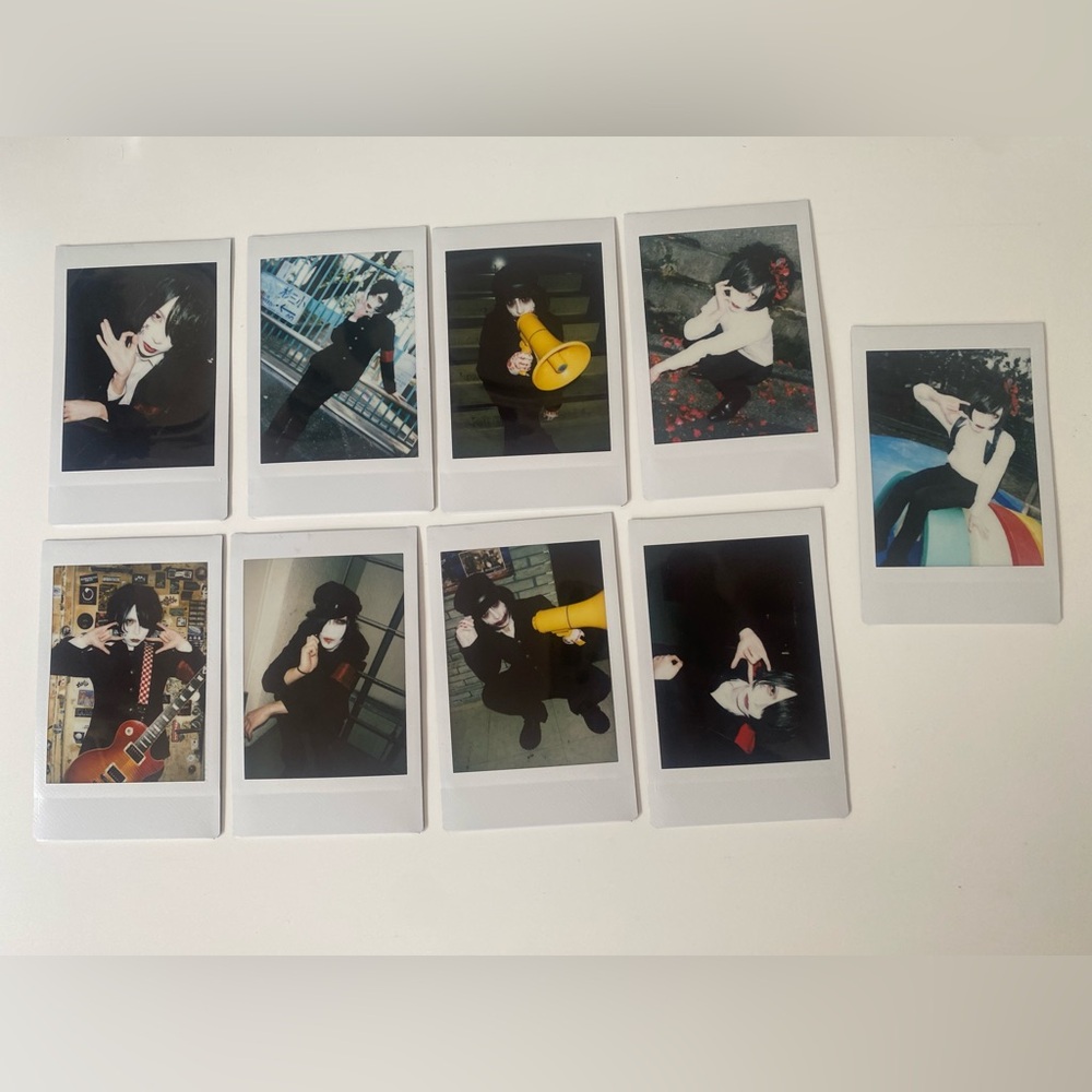 Visual kei Chekis / Polaroids Japanese rock metal LOT of visual kei merch!!